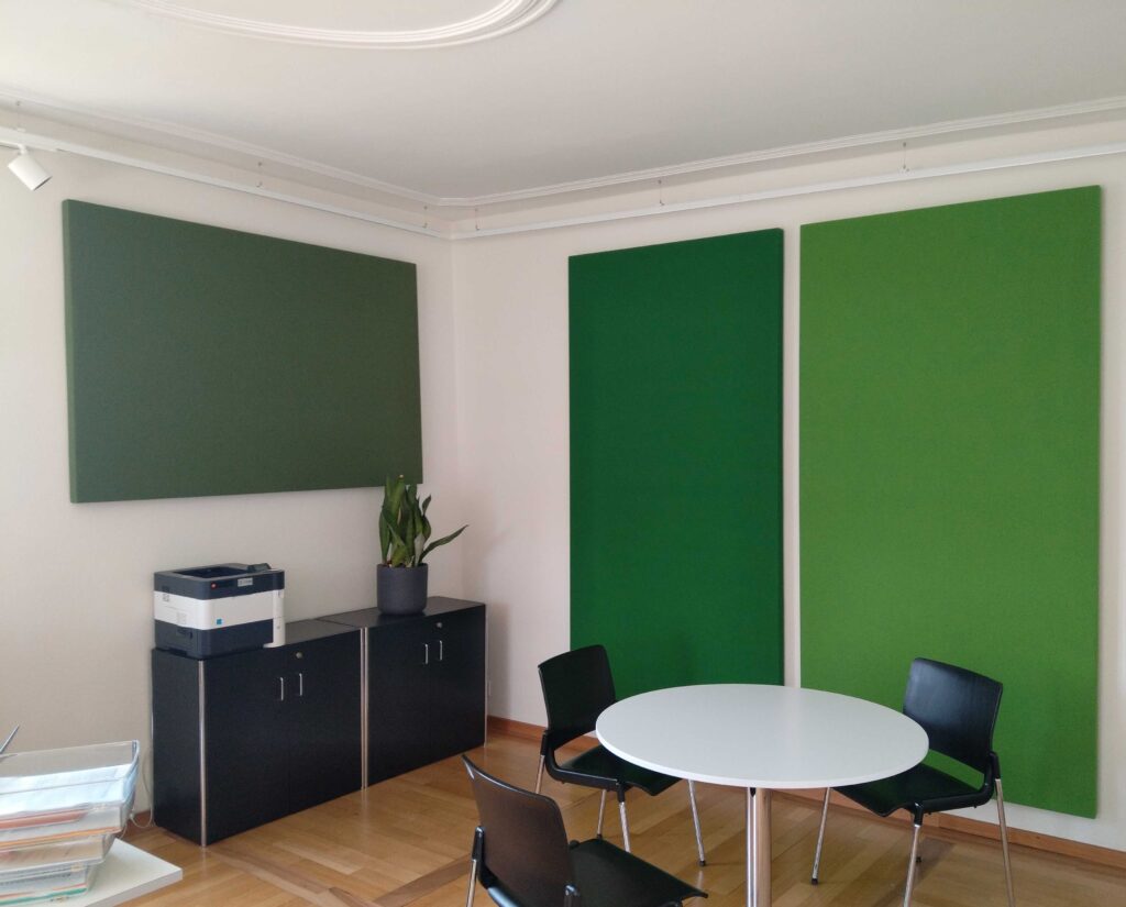 STEREO Wandpanels Acoutech GmbH raumakustische Systeme Lachen Schweiz