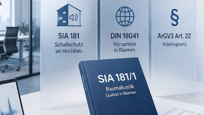 Verdeutlicht im Bild die Beziehung der SIA 181/1 zu anderen Regelwerken